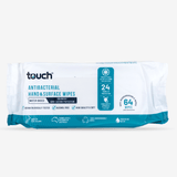 Wipe wet water Hand Surface Wipes _ TouchBio