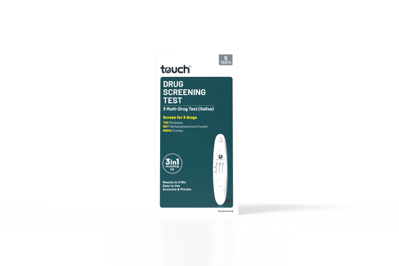 3 Multi-Drug Screening Test (Saliva) Pen | 5 Tests