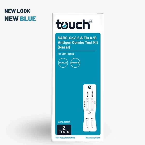 COVID-19 and Flu A/B Rapid Antigen Combo Test  - For Self Testing | 02 Tests Kit