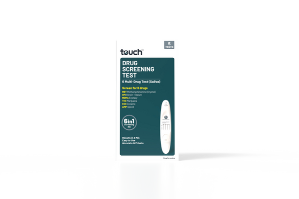 6 Multi-Drug Screening Test (Saliva) Pen | 5 Tests