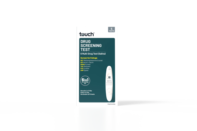 6 Multi-Drug Screening Test (Saliva) Pen | 5 Tests