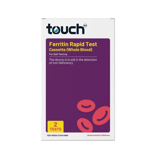 Ferritin Rapid Test (Iron Test) - For Self Testing | 02 Test Kits