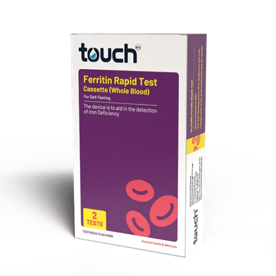 Ferritin Rapid Test (Iron Test) - For Self Testing | 02 Test Kits