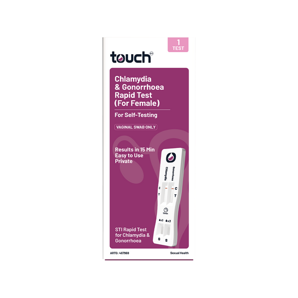 Chlamydia & Gonorrhoea At-Home Test (For Female) | 01 Test Kit