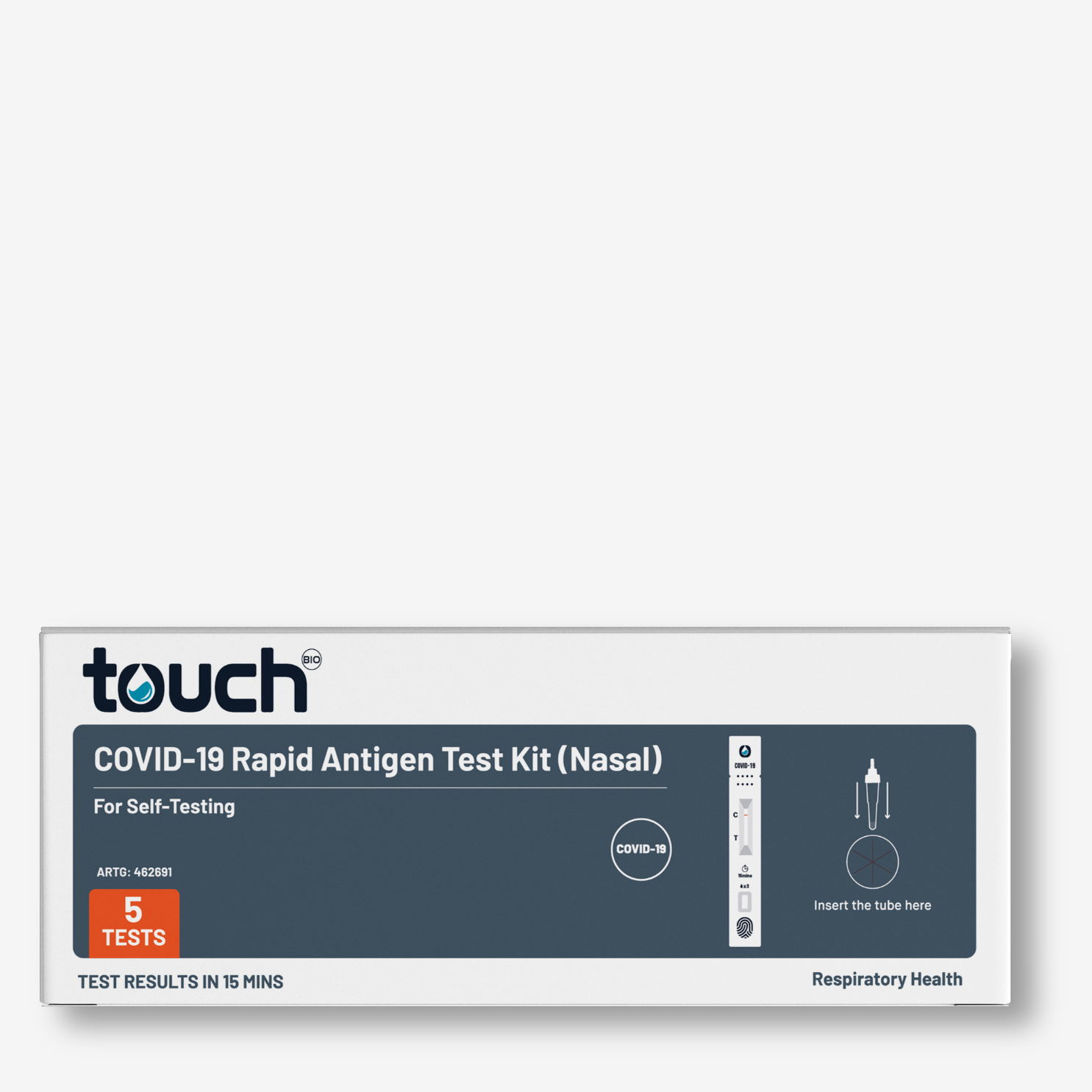 COVID-19 Rapid Antigen Test  - For Self Testing | 05 Tests Kit