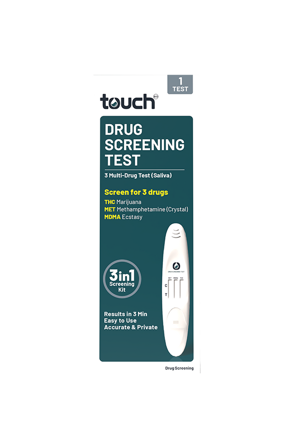 TouchBio 3 Multi-Drug Test (Saliva) Pen | 1 Test