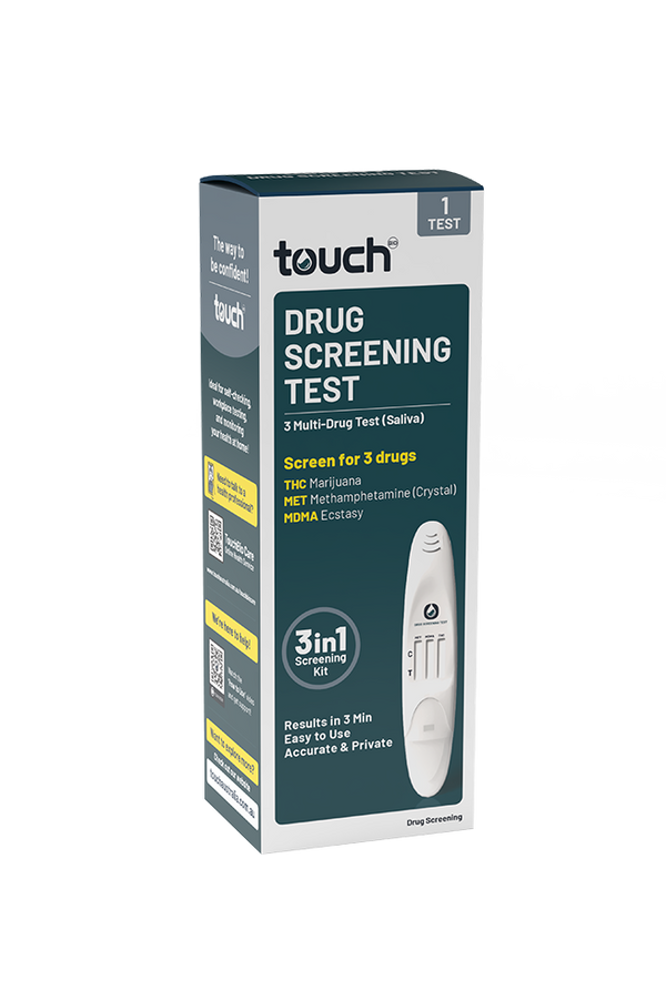 TouchBio 3 Multi-Drug Test (Saliva) Pen | 1 Test