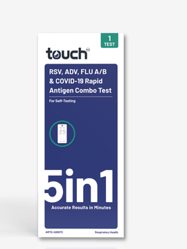 5in1- RSV, ADV, Flu A/B and Covid-19 RAT- 1 Pack