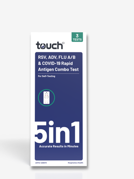 5in1- RSV, ADV, Flu A/B and Covid-19 RAT- 3 Pack