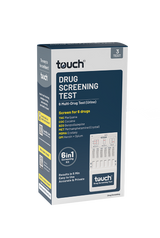 TouchBio 6 Multi-Drug Test (Urine) | 3 Tests
