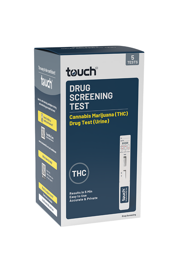 TouchBio Cannabis Marijuana (THC) Drug Test (Urine) | 5 Tests