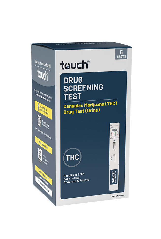 TouchBio Cannabis Marijuana (THC) Drug Test (Urine) | 5 Tests