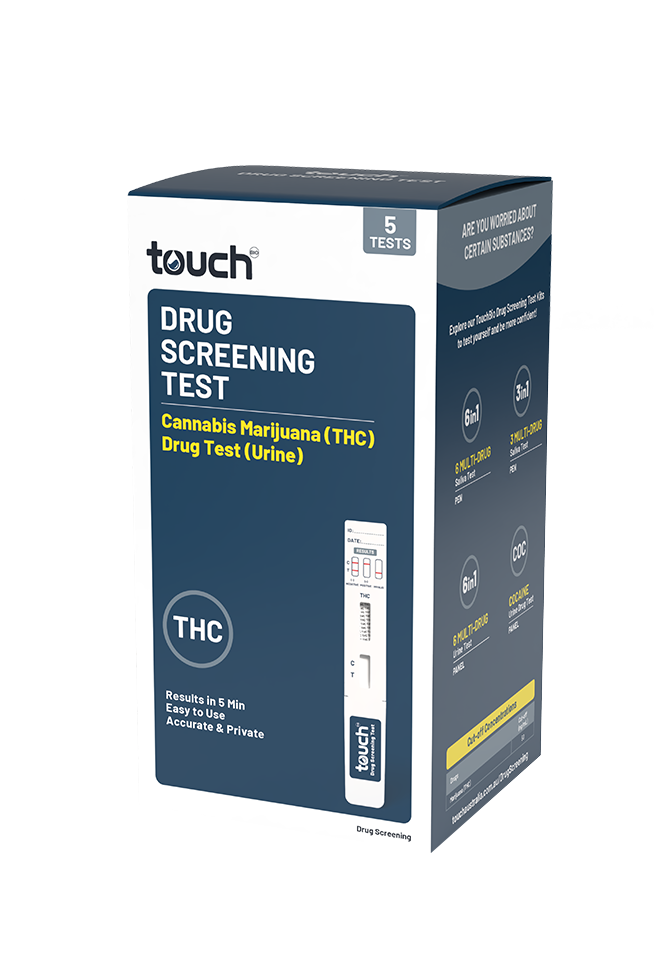 TouchBio Cannabis Marijuana (THC) Drug Test (Urine) | 5 Tests