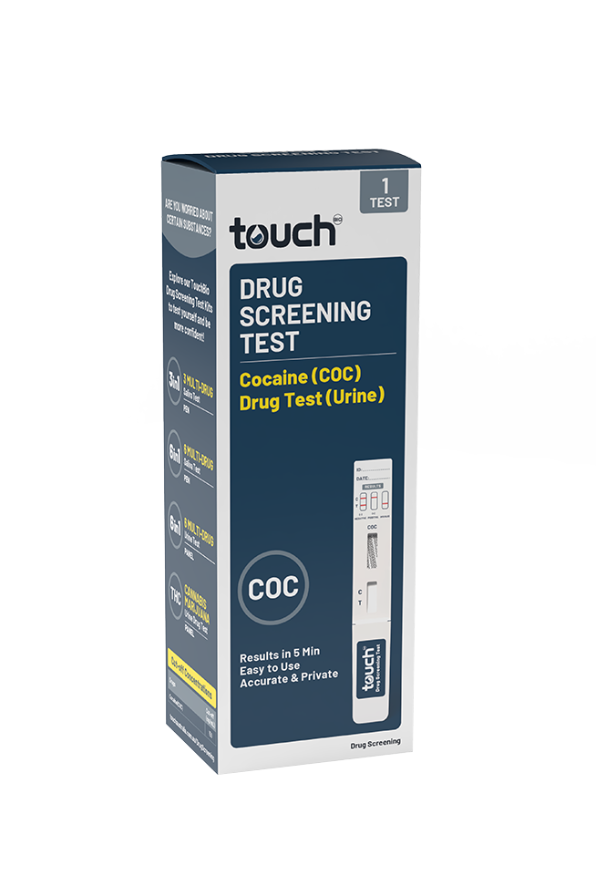 TouchBio Cocaine (COC) Drug Test (Urine) | 1 Test