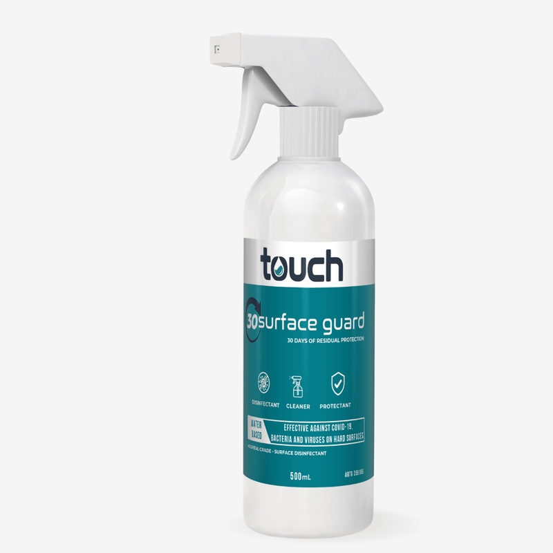 Surface Disinfectant Spray, Hospital Grade , Cleaning and sanitiser Bulk Buy Online | 500mL-Surface Guard-Australian Made-TouchBio
