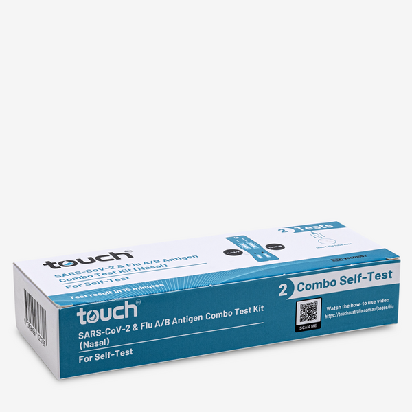 Flu and Covid Rapid Antigen Test- TGA Approved- TouchBio