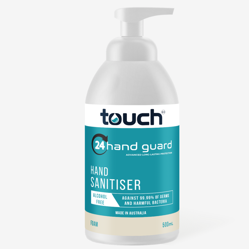 Hand Guard - Alcohol Free Hand Sanitiser| 500mL- Foam-Hand Guard-TouchBio
