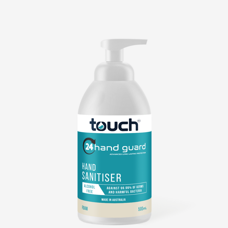 Hand Guard - Alcohol Free Hand Sanitiser| 500mL- Foam-Hand Guard-TouchBio