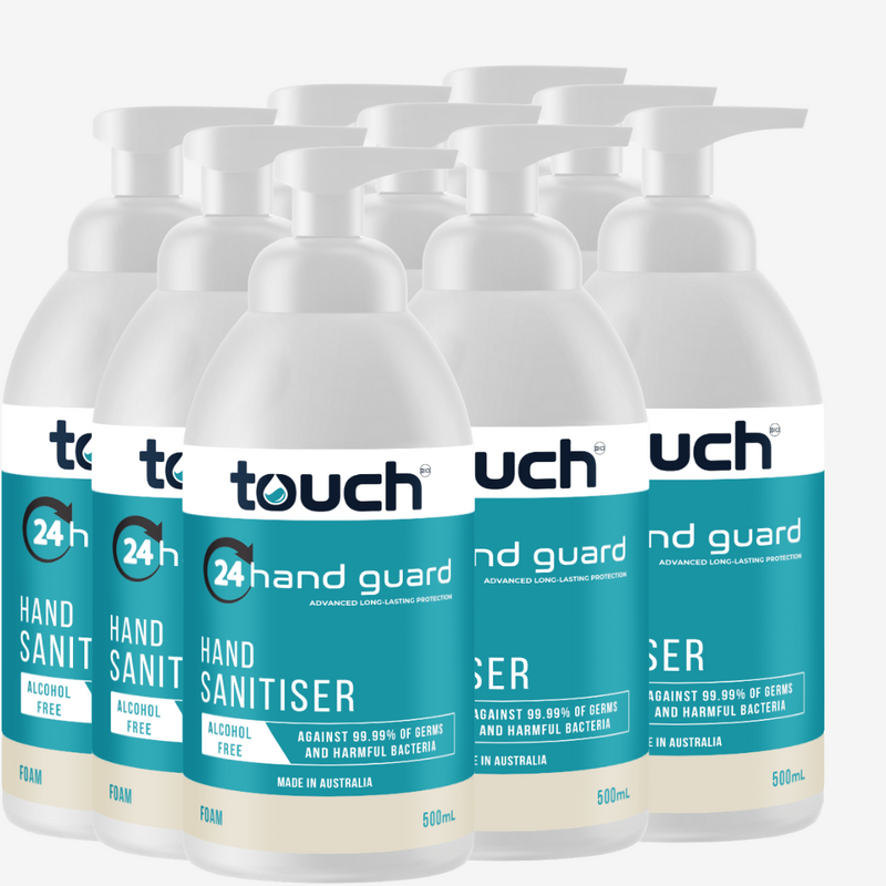 Hand Guard - Alcohol Free Hand Sanitiser| 500mL- Foam_Bulk -Hand Guard-TouchBio